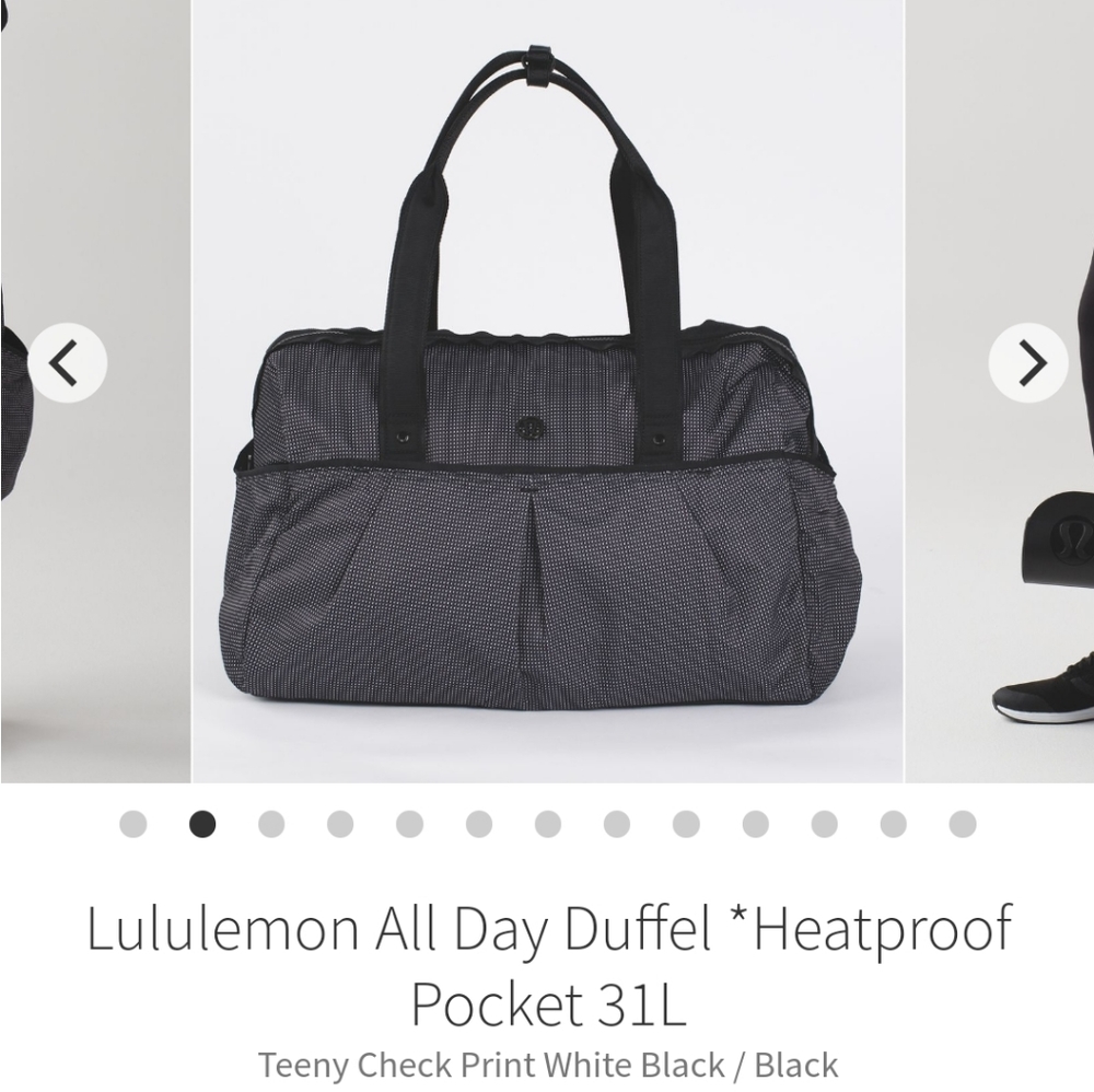 All Day Duffle  w/Heatproof pocket